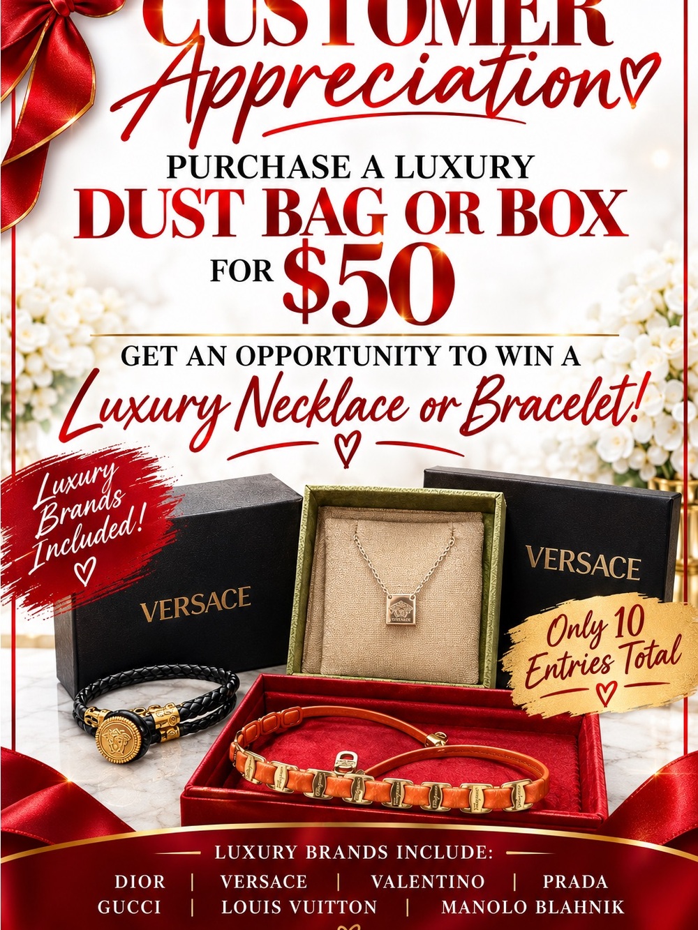 Dust bag or Luxury Box